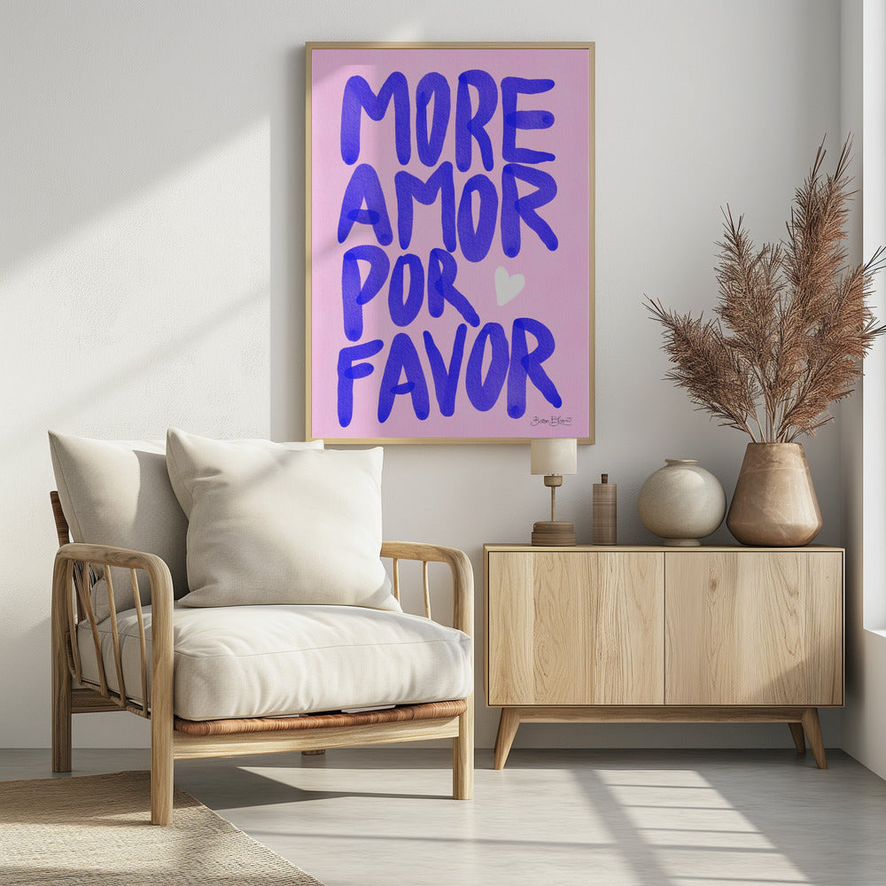 Meer Amor Por Favor | Poster