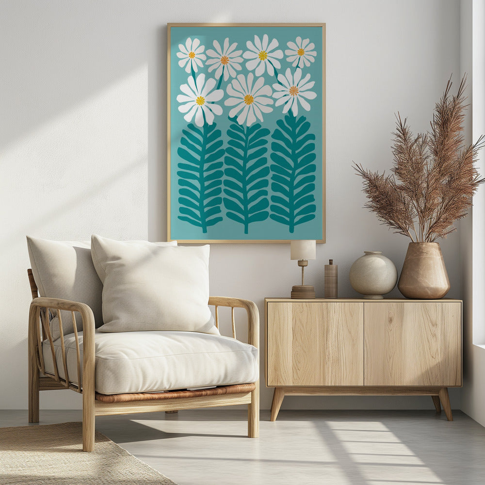 Madeliefje Bloemen | Poster