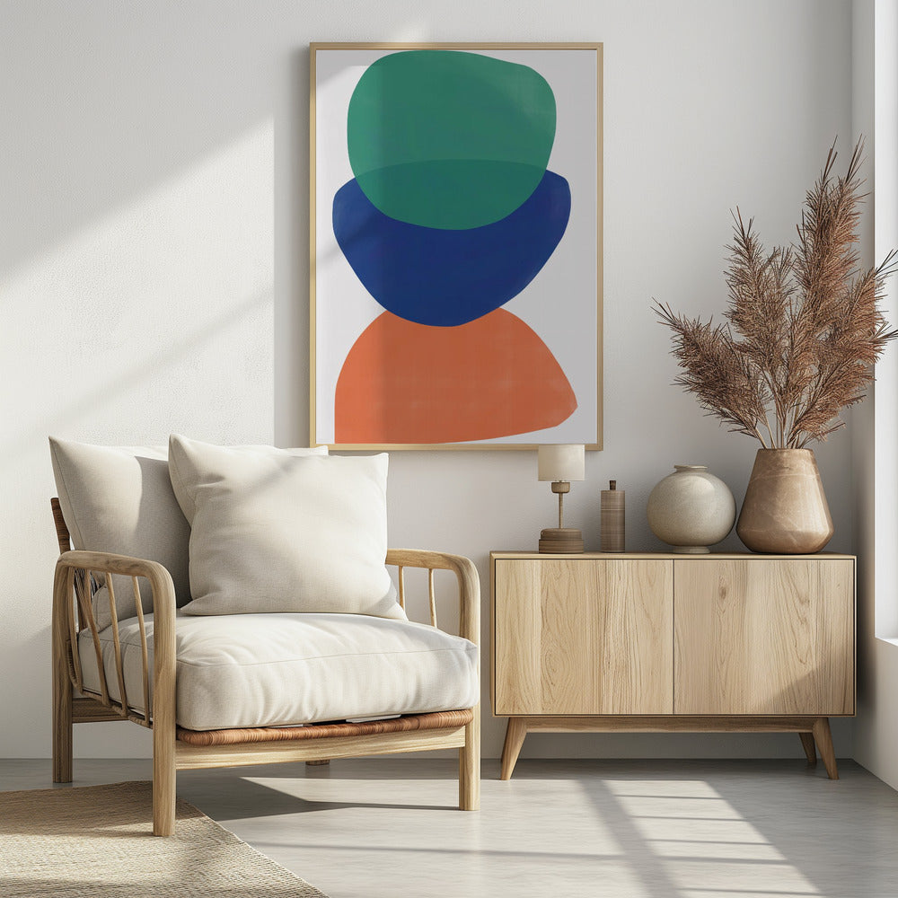 Big Shape Relief No2 | Poster