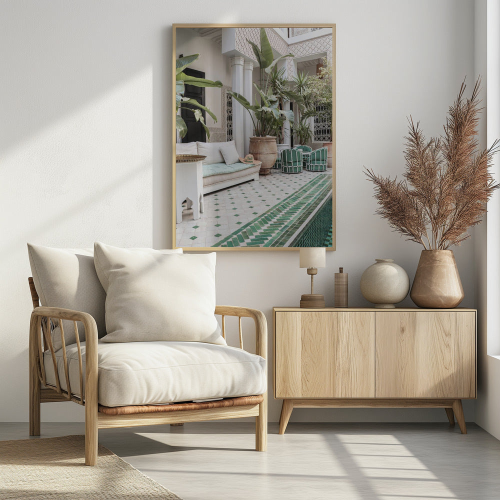 Oase van Marrakech | Poster