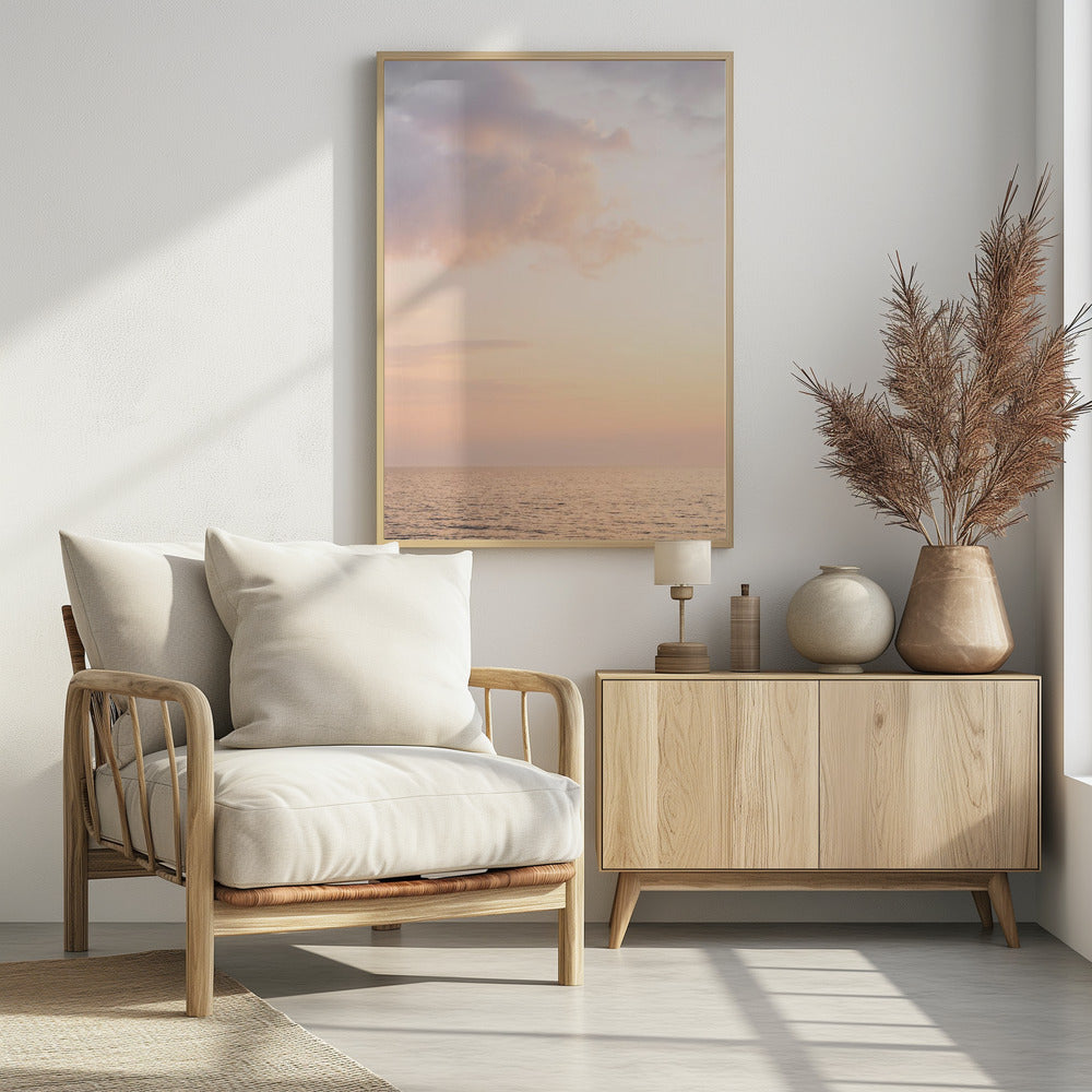 Pastelkleurige zonsondergang | Poster