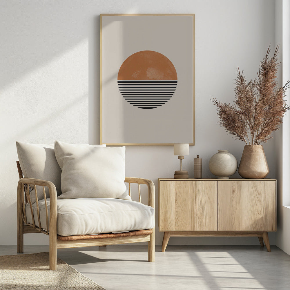 Striped Horizon | Poster