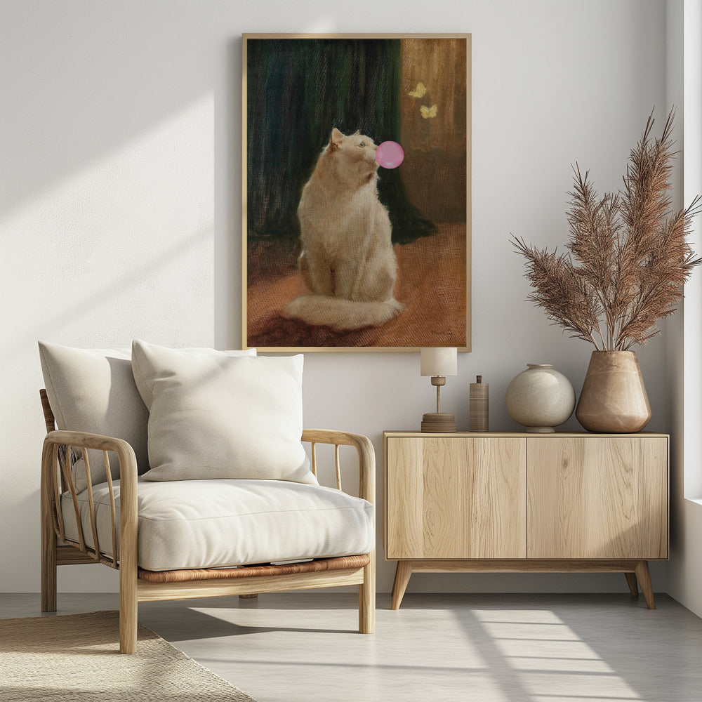 Bubble Gum en Kat | Poster