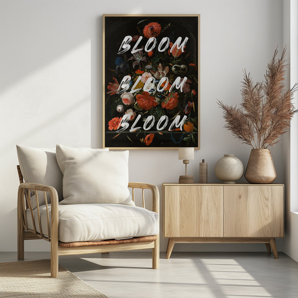 Bloei Vintage Bloemen | Poster
