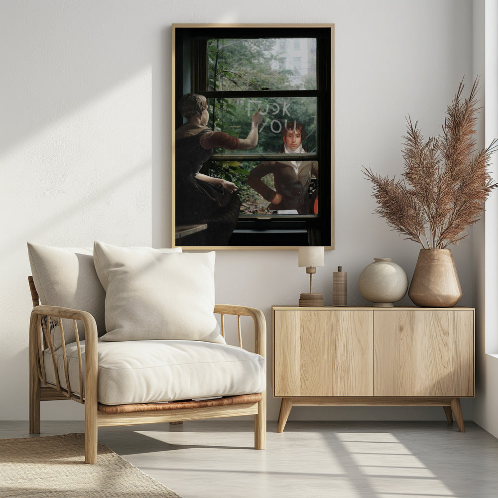 Een vriendelijk afscheid | Poster