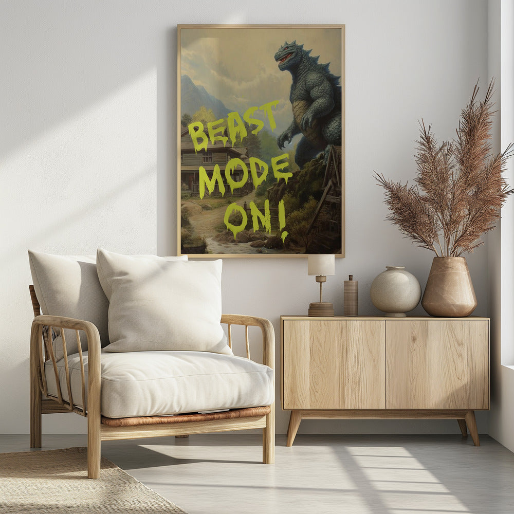 Beestmodus aan | Poster
