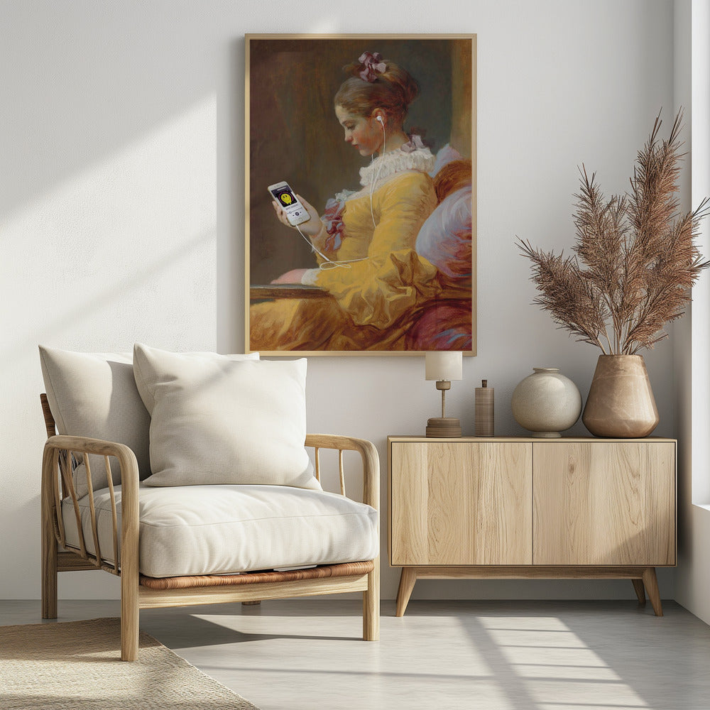 Luisteren naar een nieuw nummer | Poster