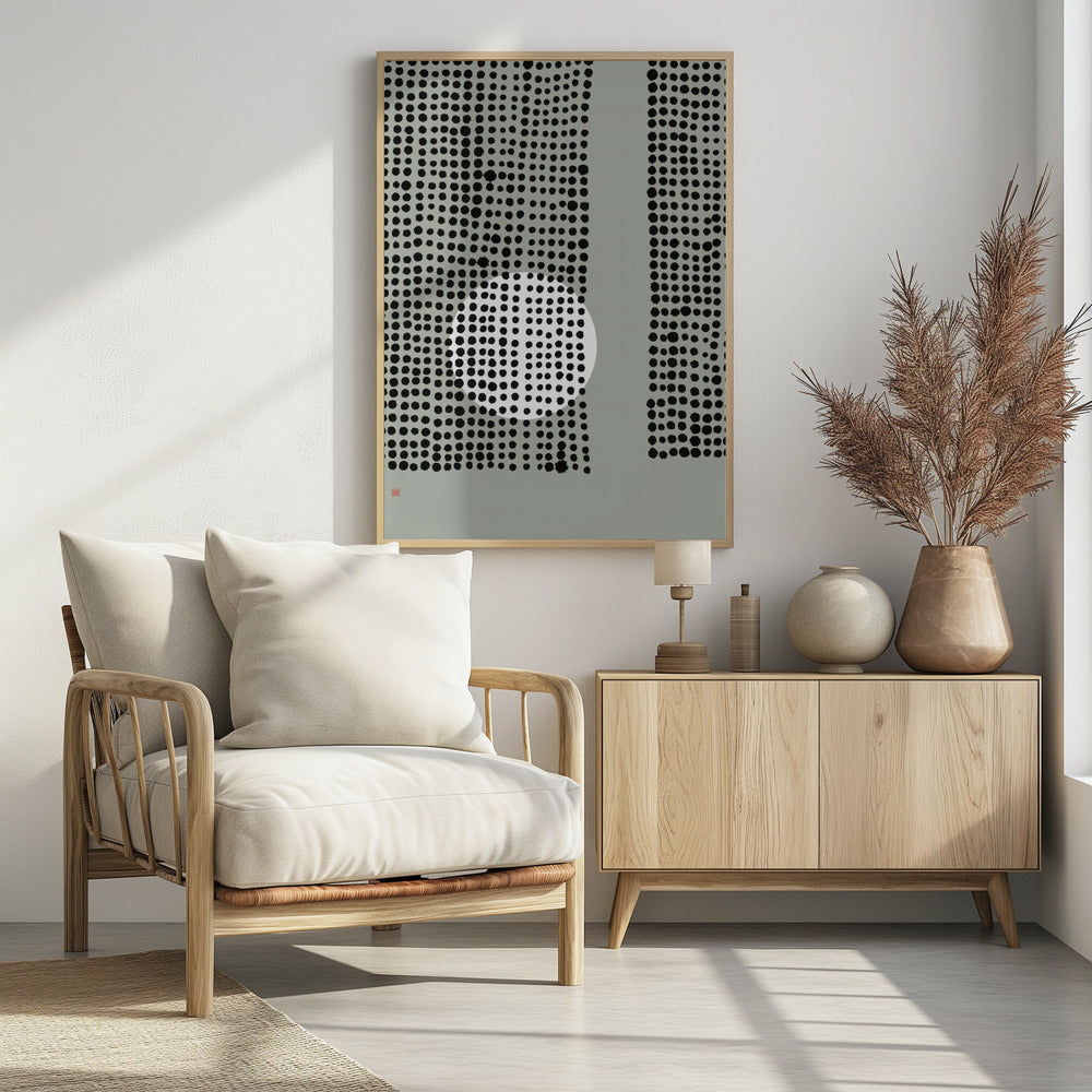 Verborgen Maan Nr. 4 | Achter de Gordijnen | Poster