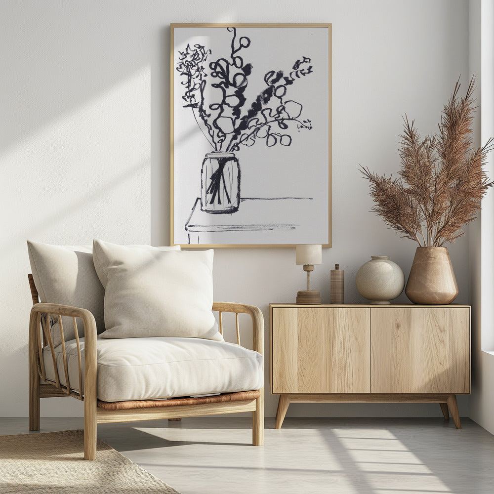 Black and White Still Life | Poster