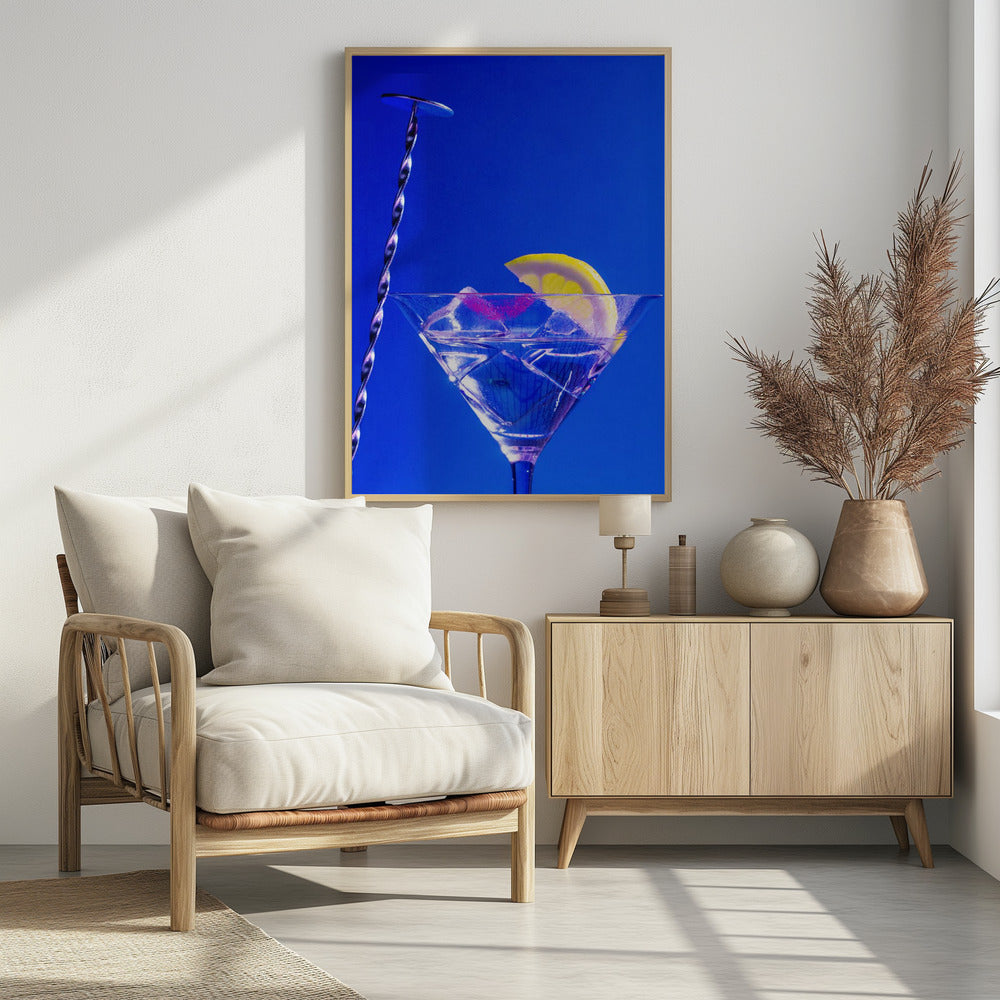 Lemon Twist Martini | Poster