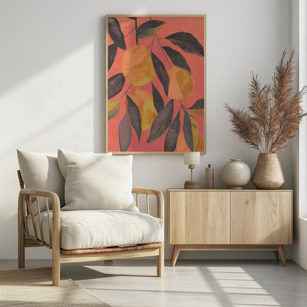Levendig perenbos | Poster