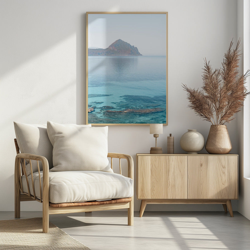 Rotsen aan de kust | Poster