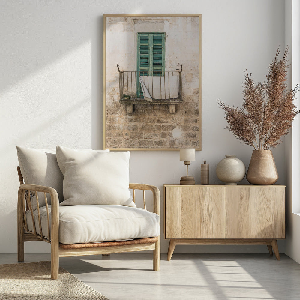 Italiaanse gevel | Poster