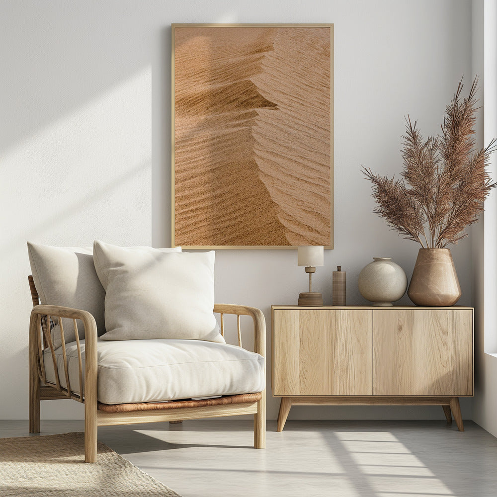 Abstracte woestijn 4 | Poster