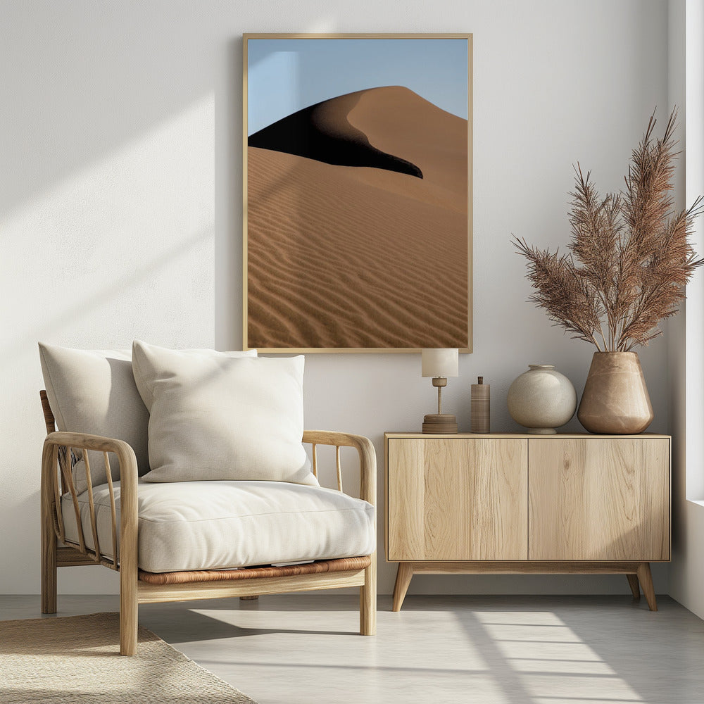 Zandduin in de woestijn | Poster