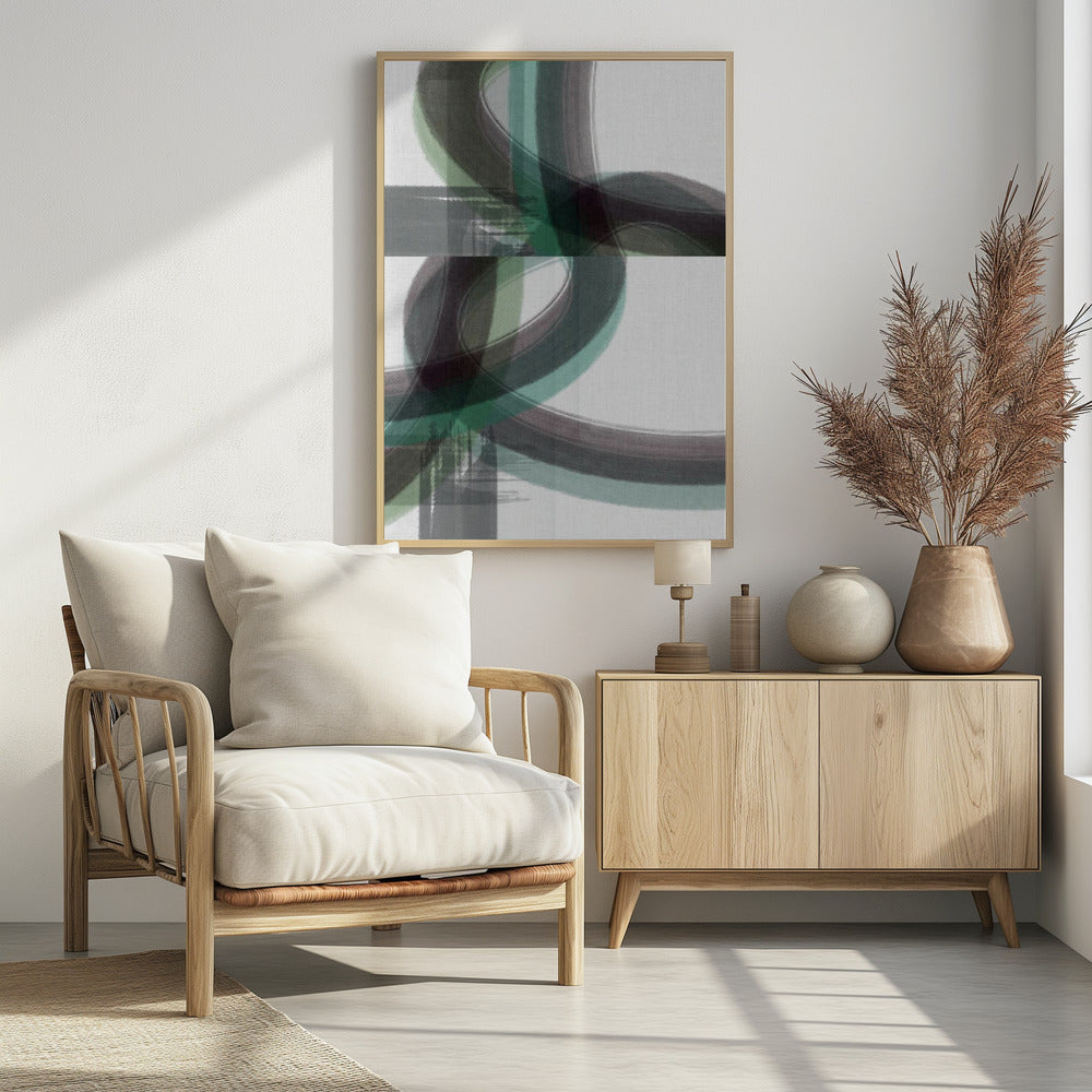 Green Curve 2 | Poster