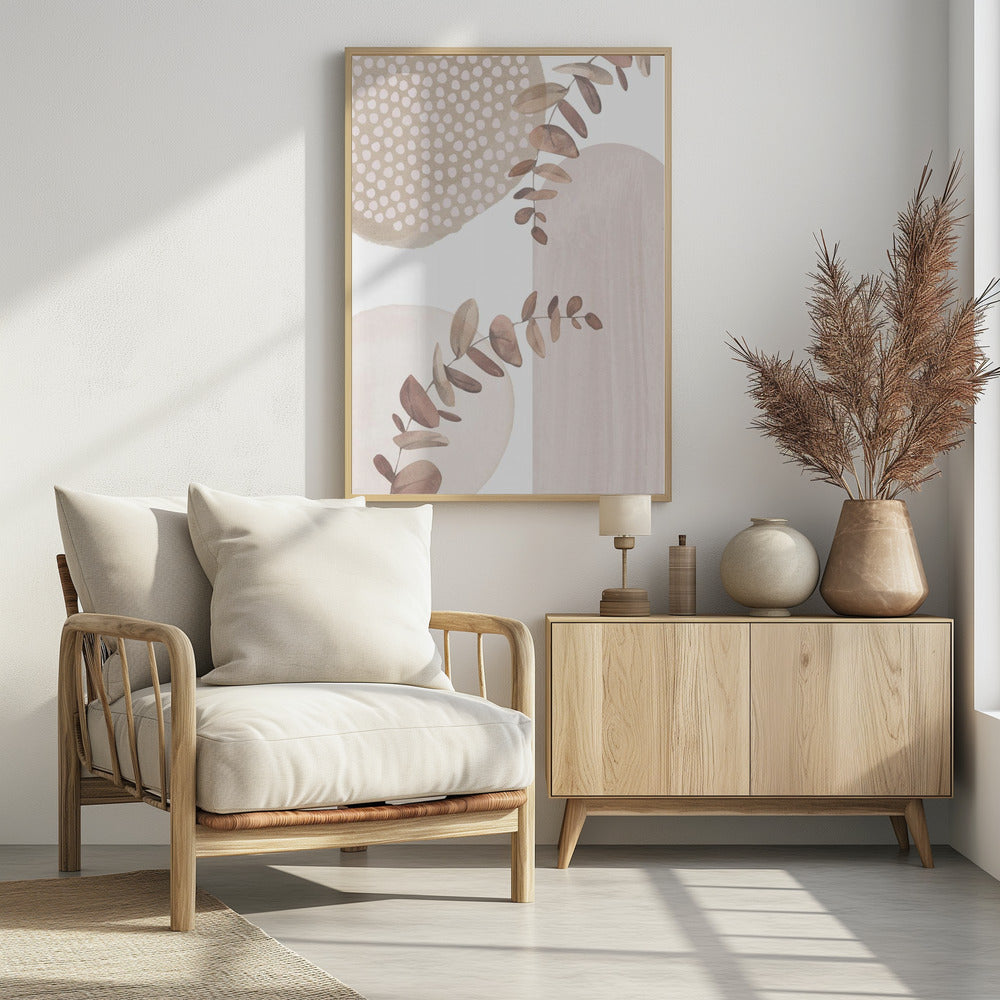 Boho In Neutral 1 | Poster