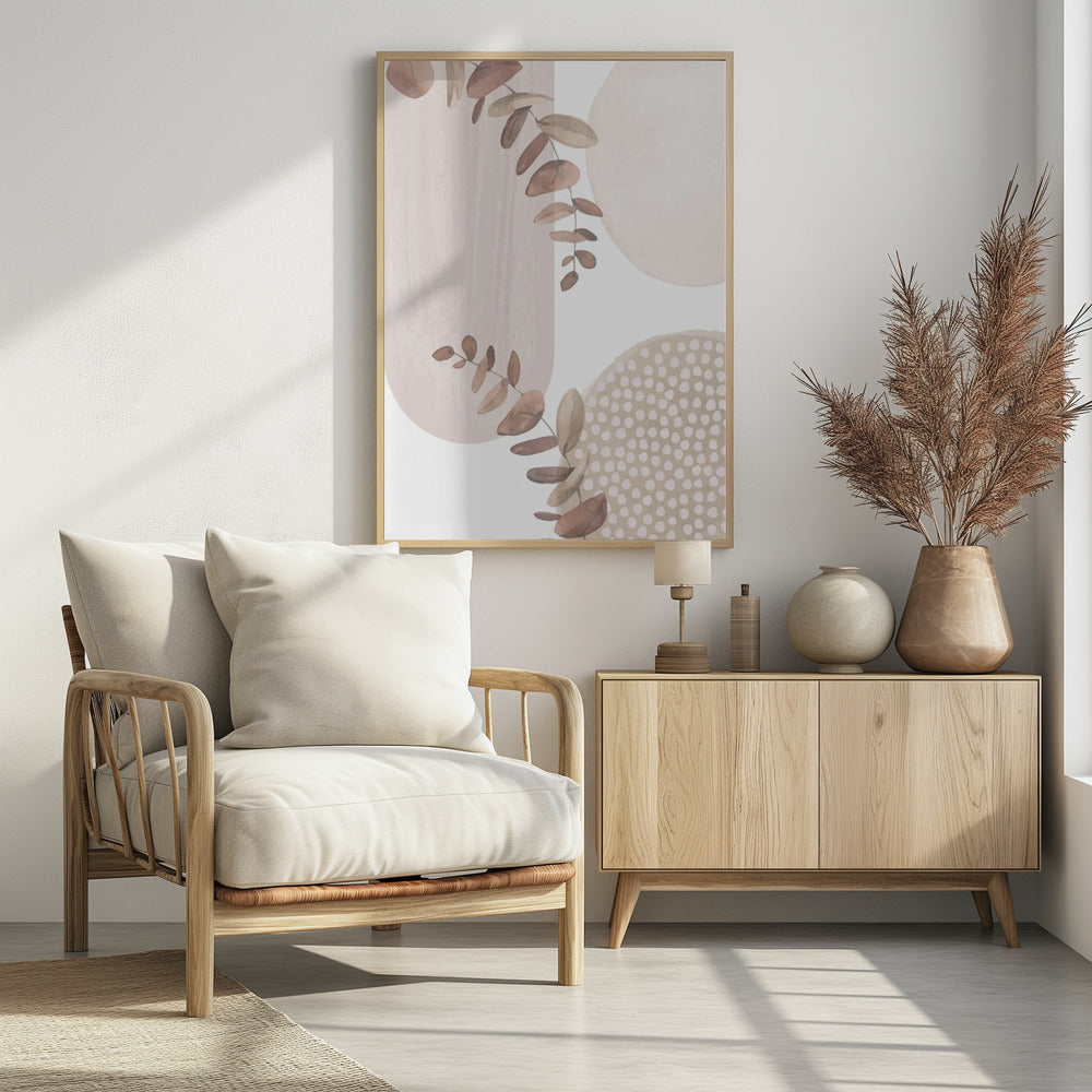 Boho In Neutral 3 | Poster