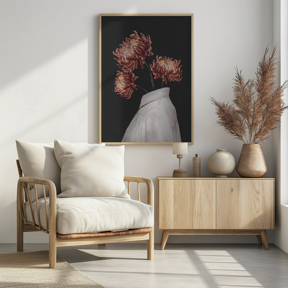 In bloei (donker) | Poster