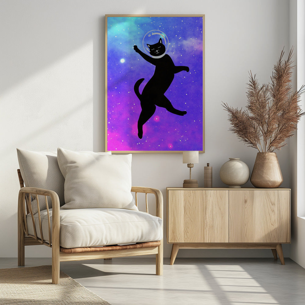 Blije Ruimtekat | Poster