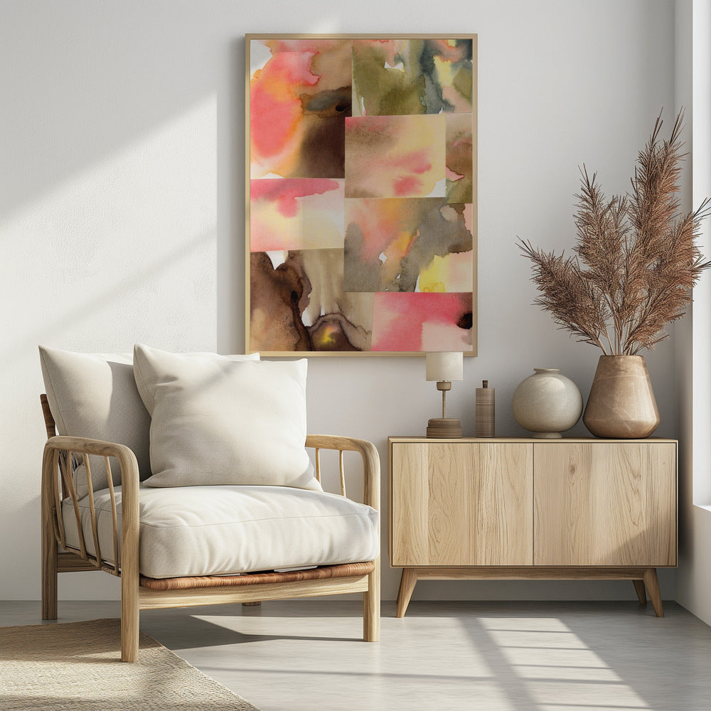 Abstracte compositie 5 | Poster