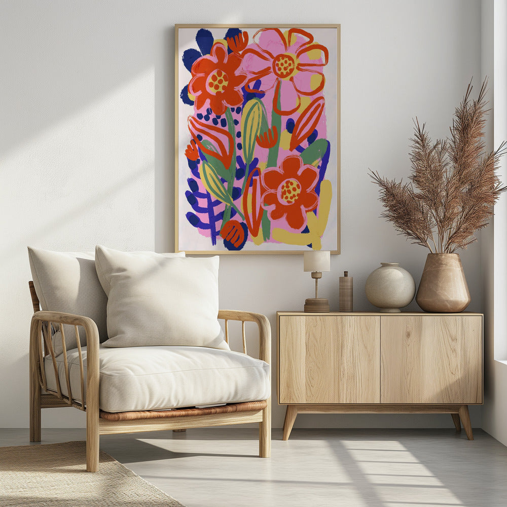 Bloemenvreugde | Poster