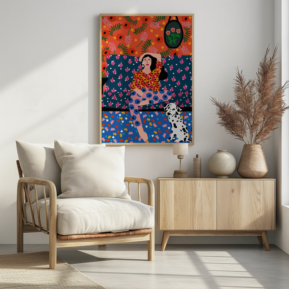 Girl In the Sofa | Poster