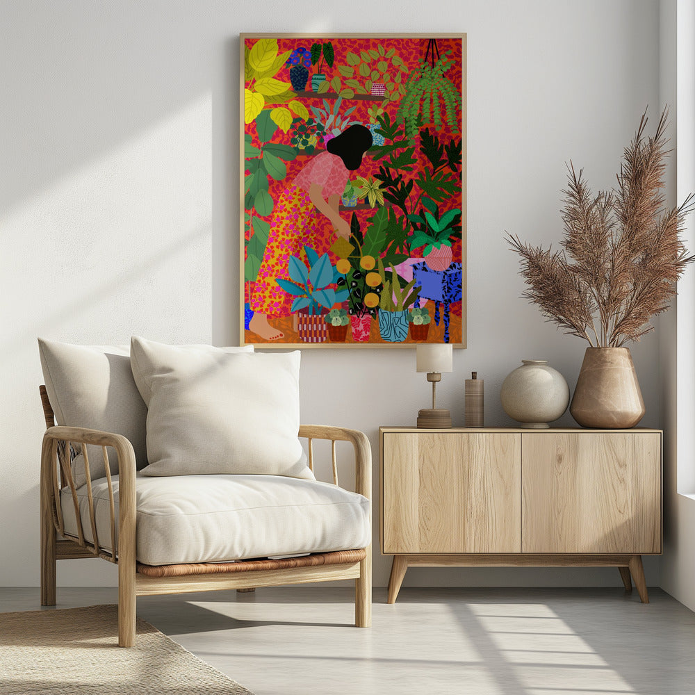 Watering My Plants | Poster
