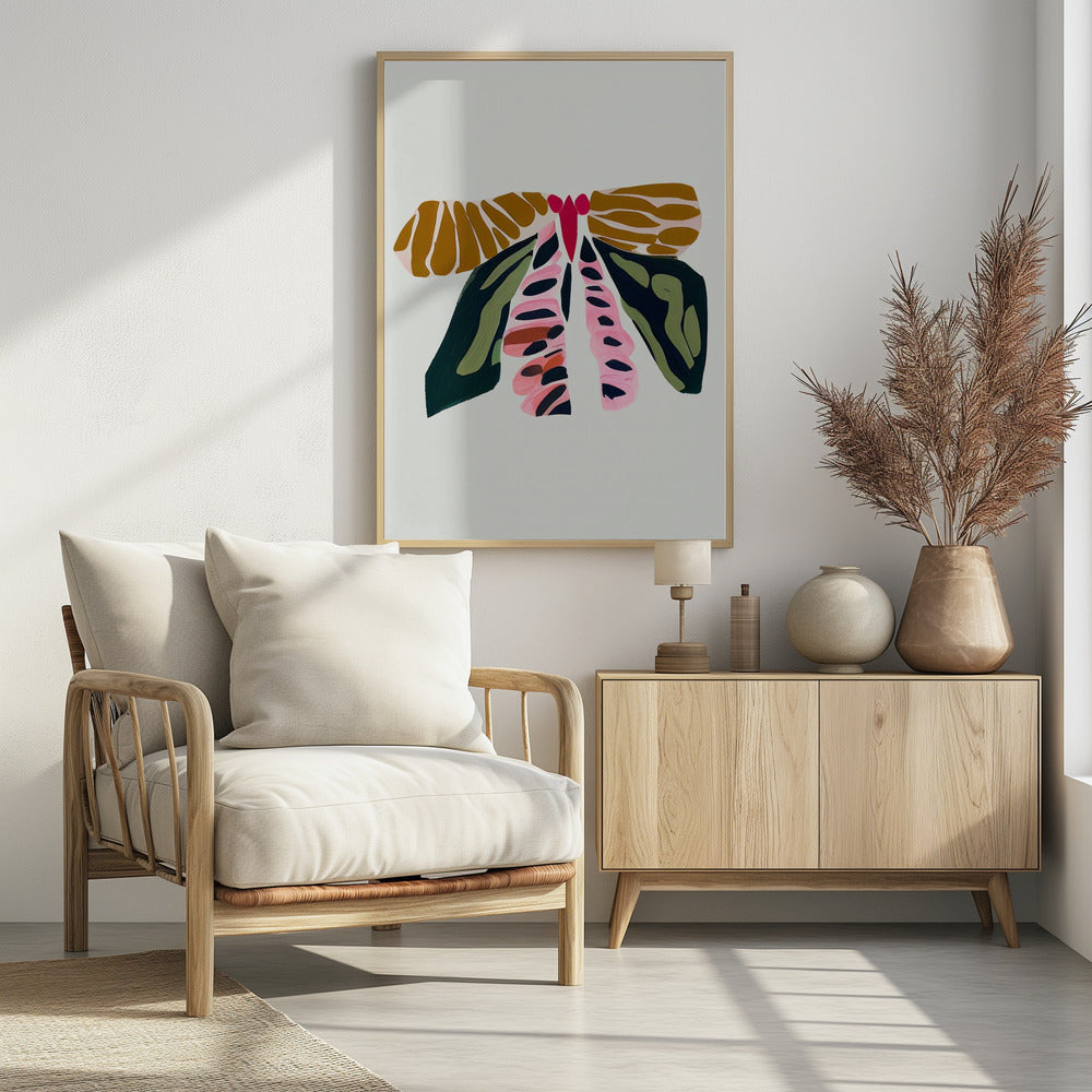 9933x14043 Din 140 Abstracte Vlinder.png | Poster