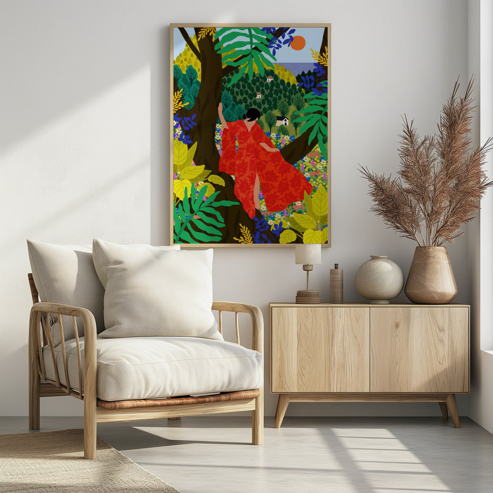 Girl In a Tree | Poster