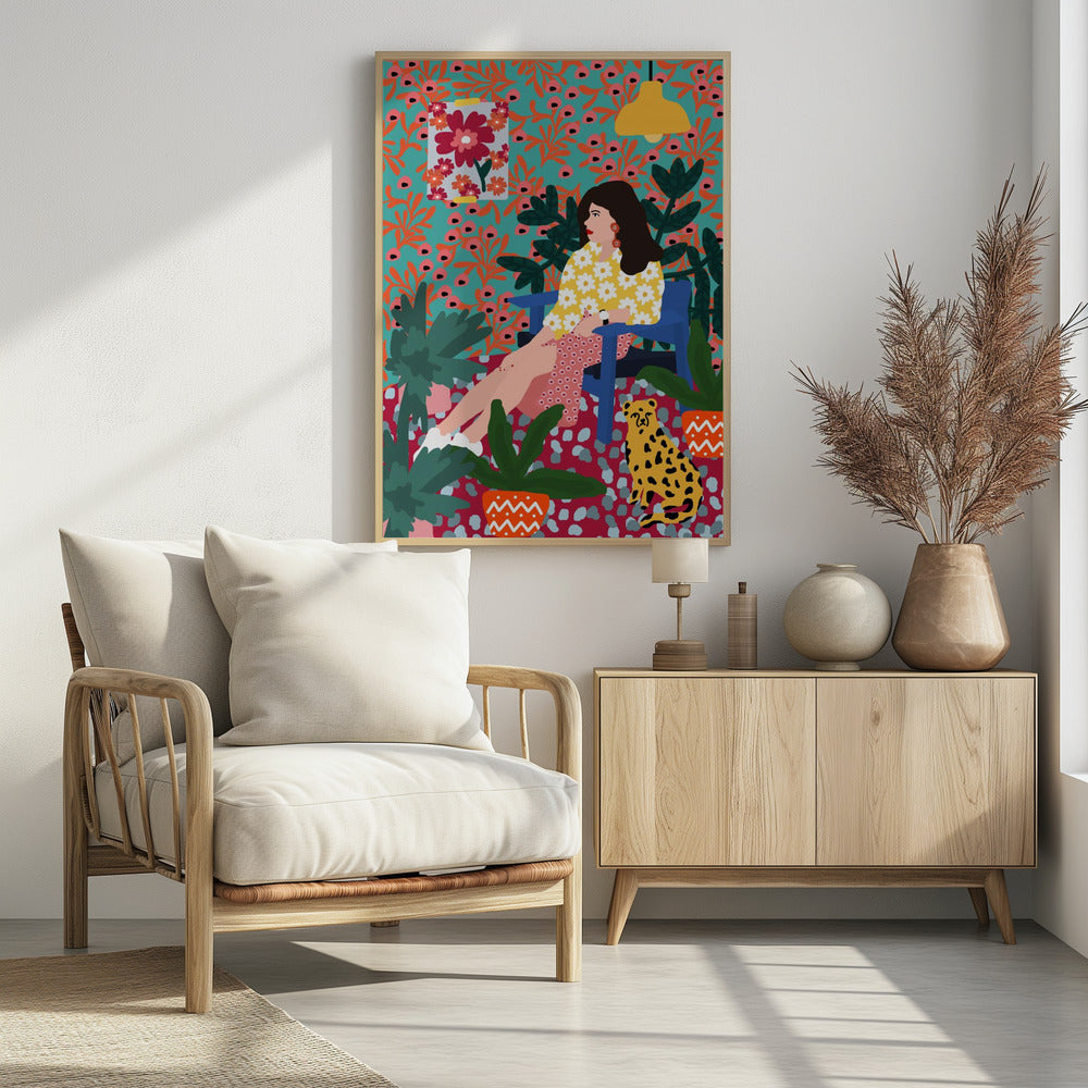 Floral daydreaming | Poster