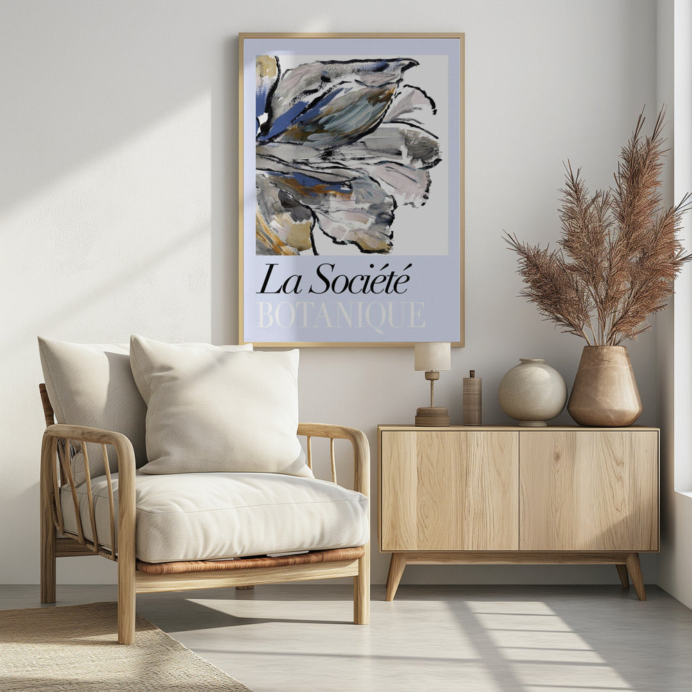 La Société Botanique Blueflower | Poster
