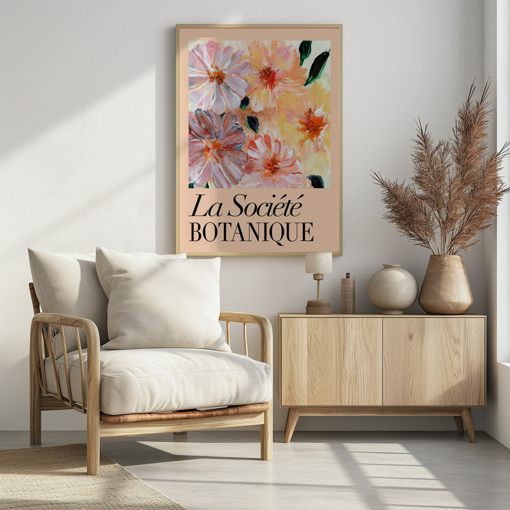 La Société Botanique Perzikbloemen | Poster