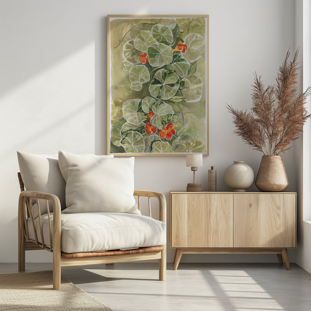 Oost-Indische kers wandtapijt | Poster
