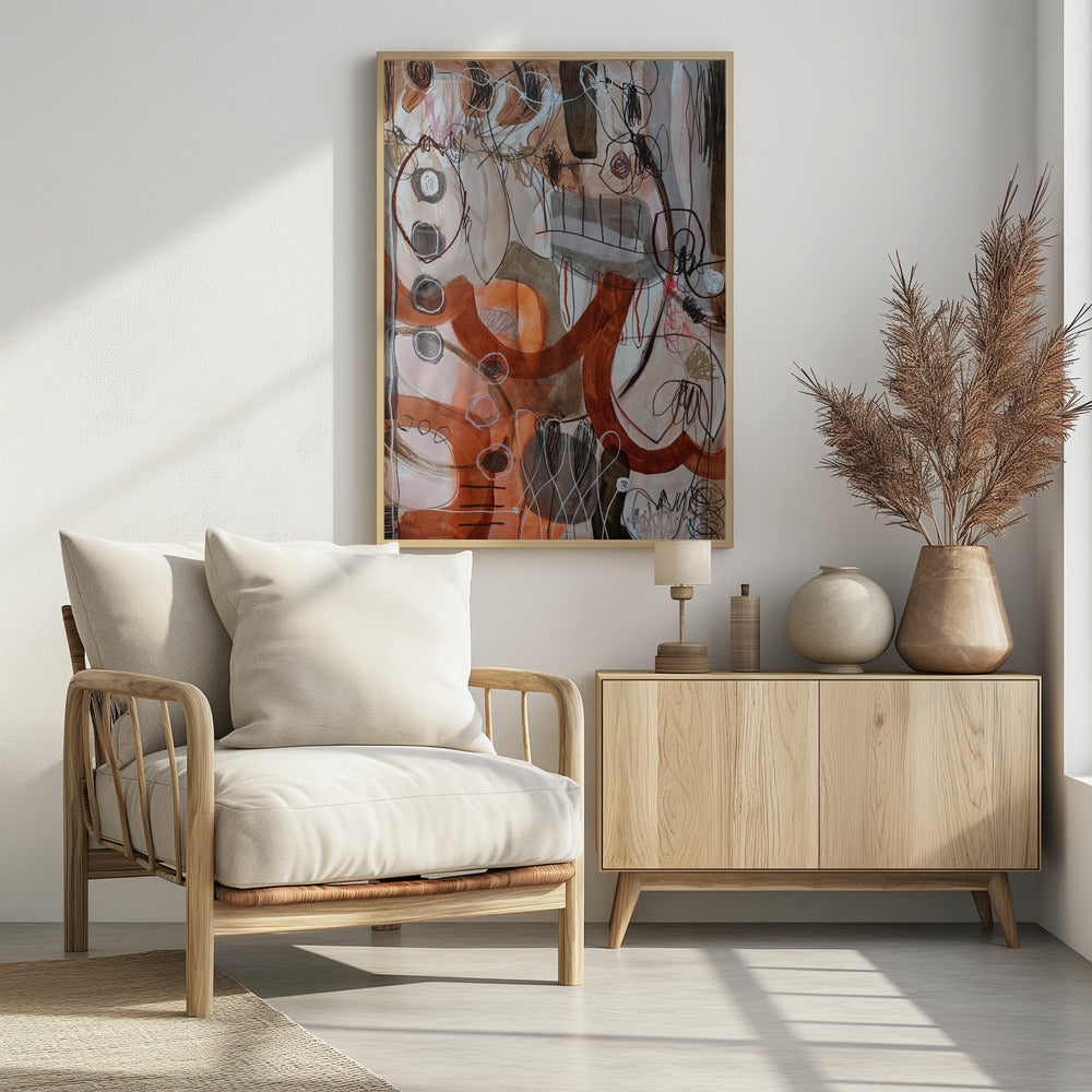 Herfstbloemen | Poster