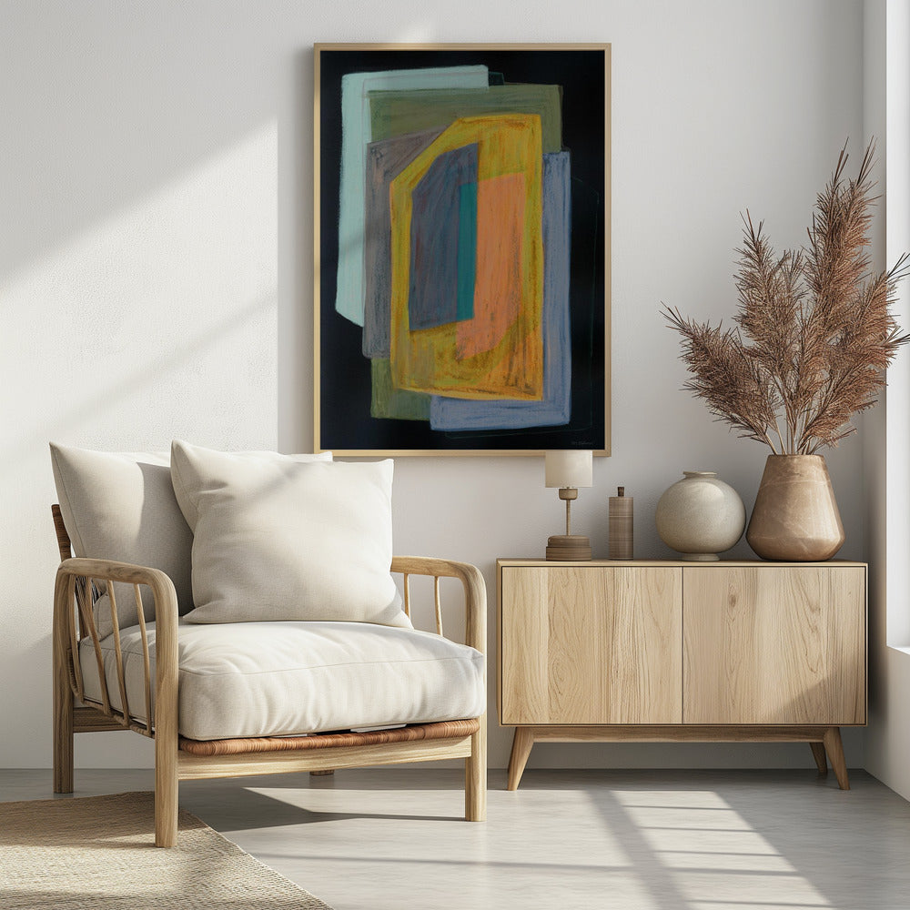 Chalk and Shapes 2 | Poster