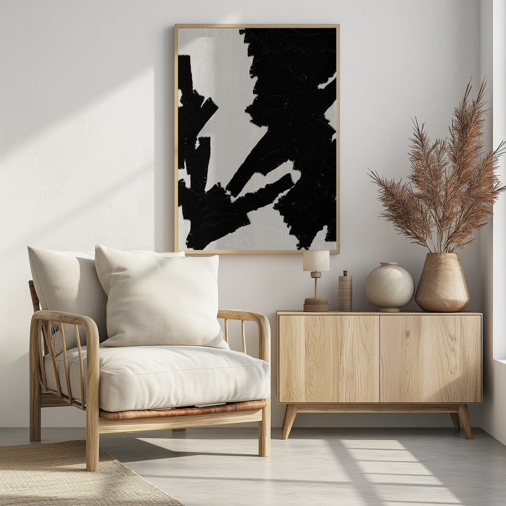 Canvas met opvallend contrast | Poster