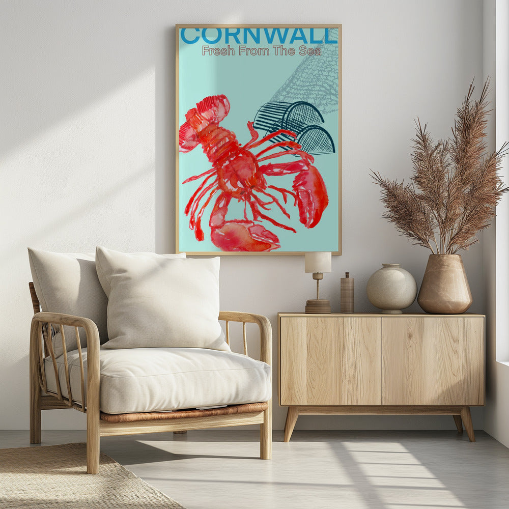 Cornwall Vers uit de zee Poster | Poster