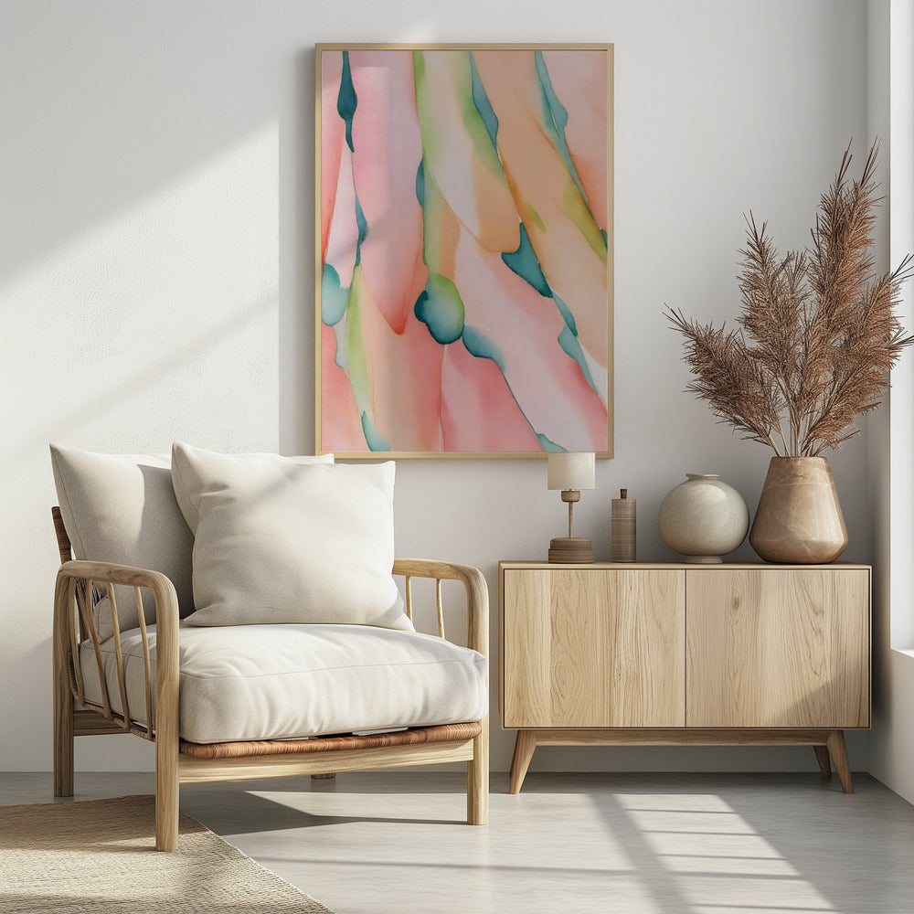 Blush Feathers | Poster