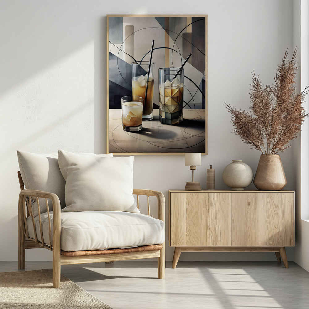 Cubist Cocktails | Poster