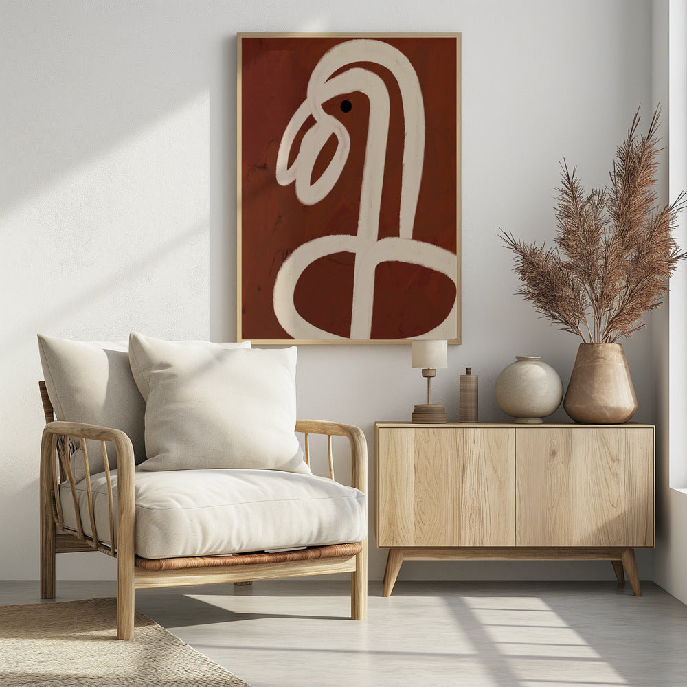 Gebogen sereniteit | Poster