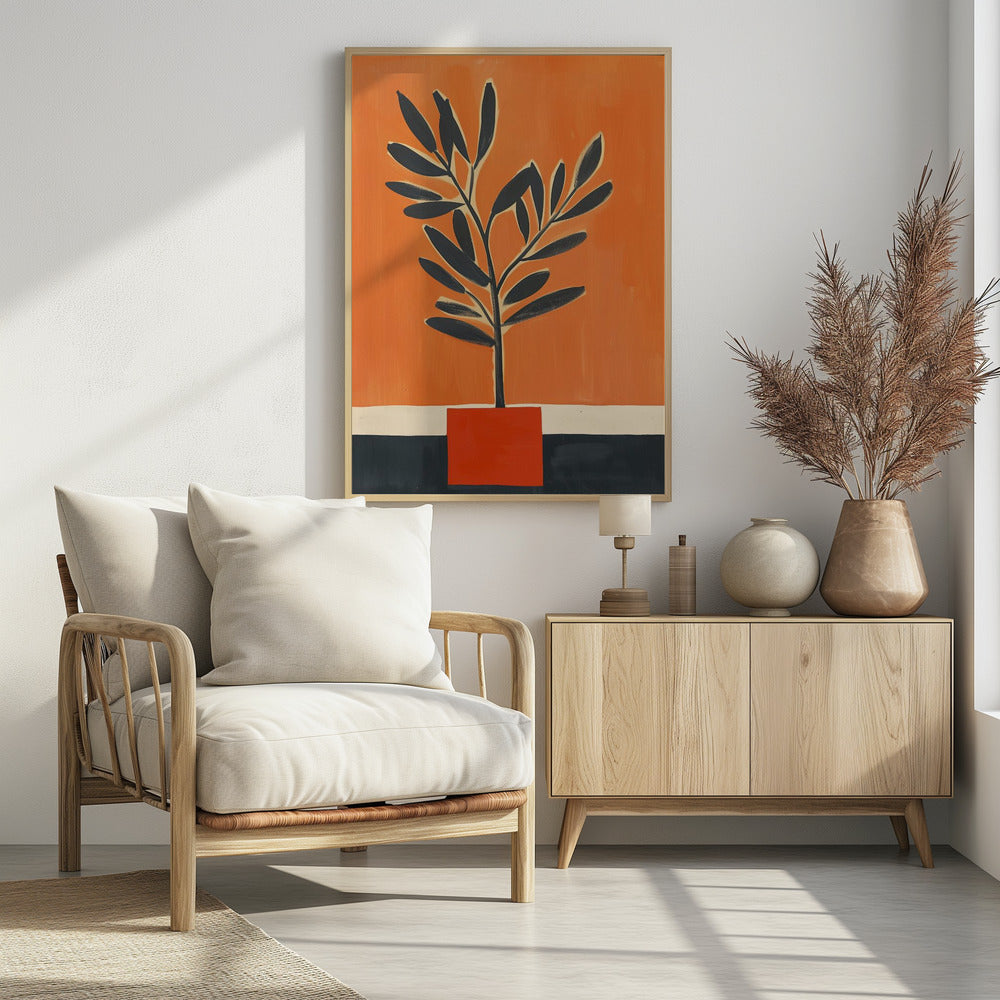 Sinaasappelplant | Poster