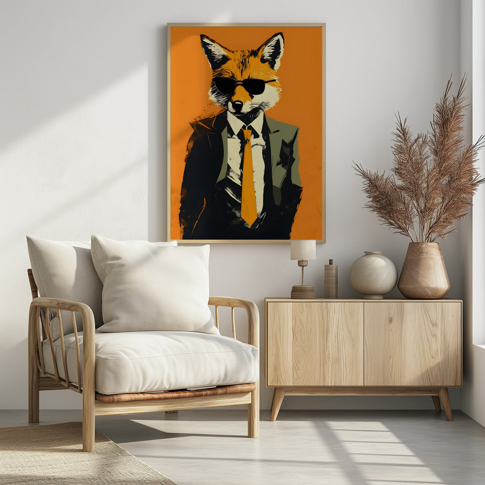 Fox In a Suit | Poster