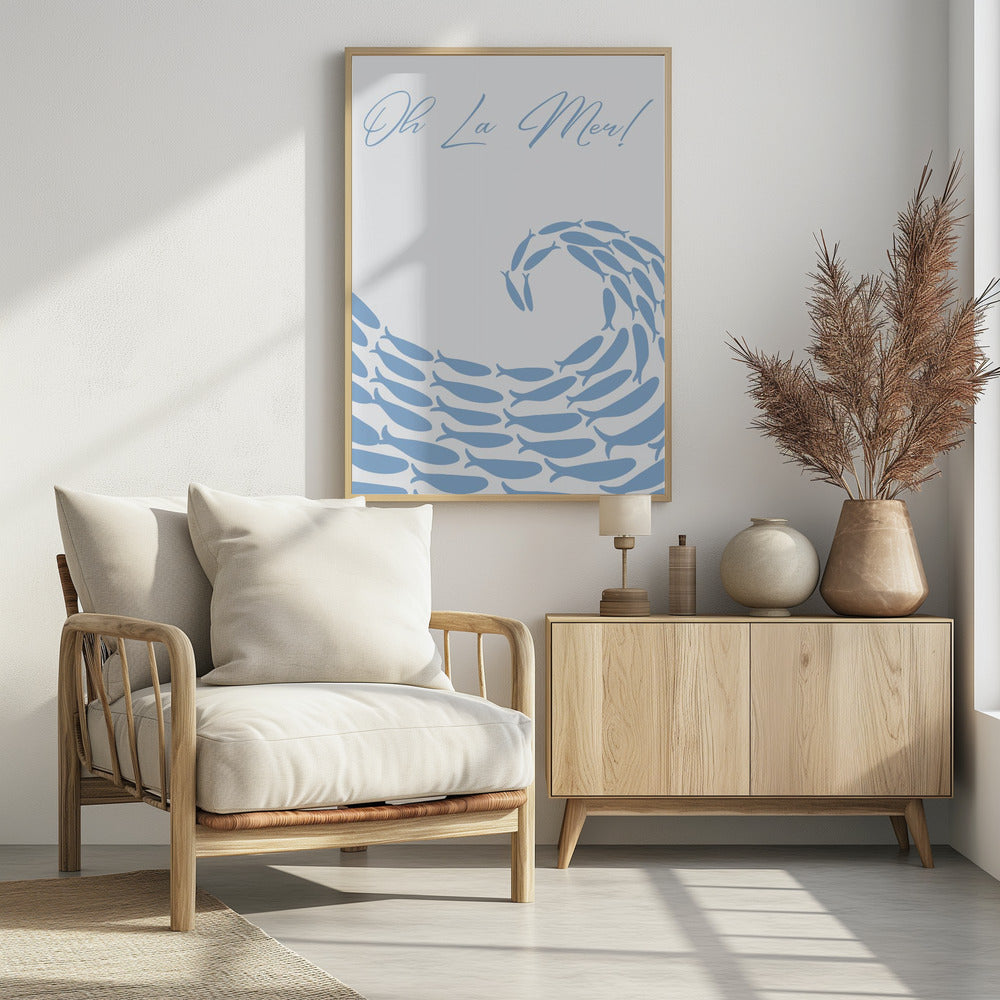 Fish Wave Symphony | Poster