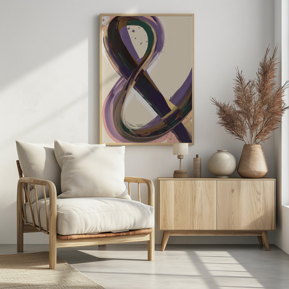 Oneindige penseelstreek | Poster