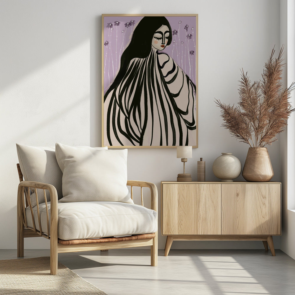 Vloeiende elegantie | Poster