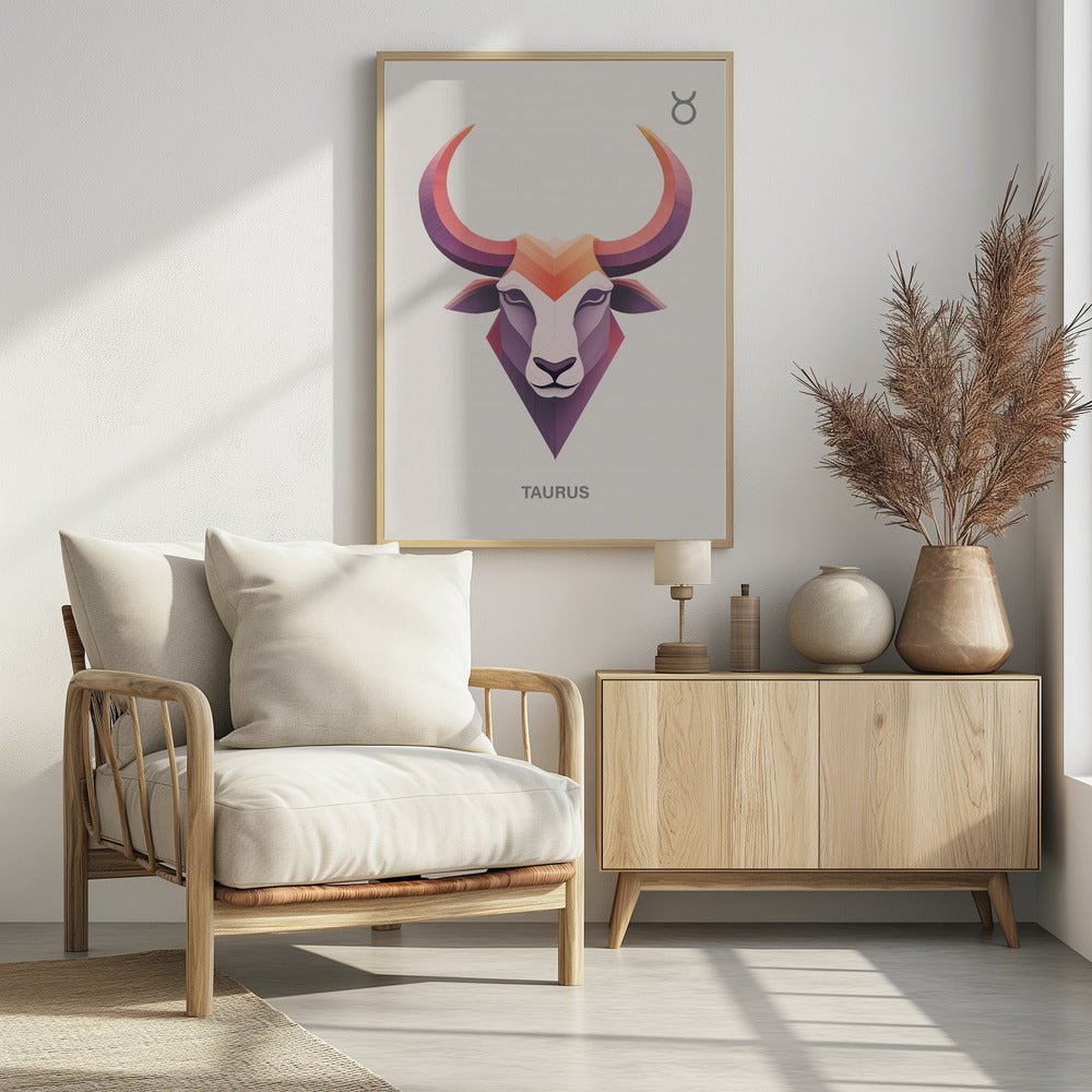 Zodiak Taurus Art | Poster