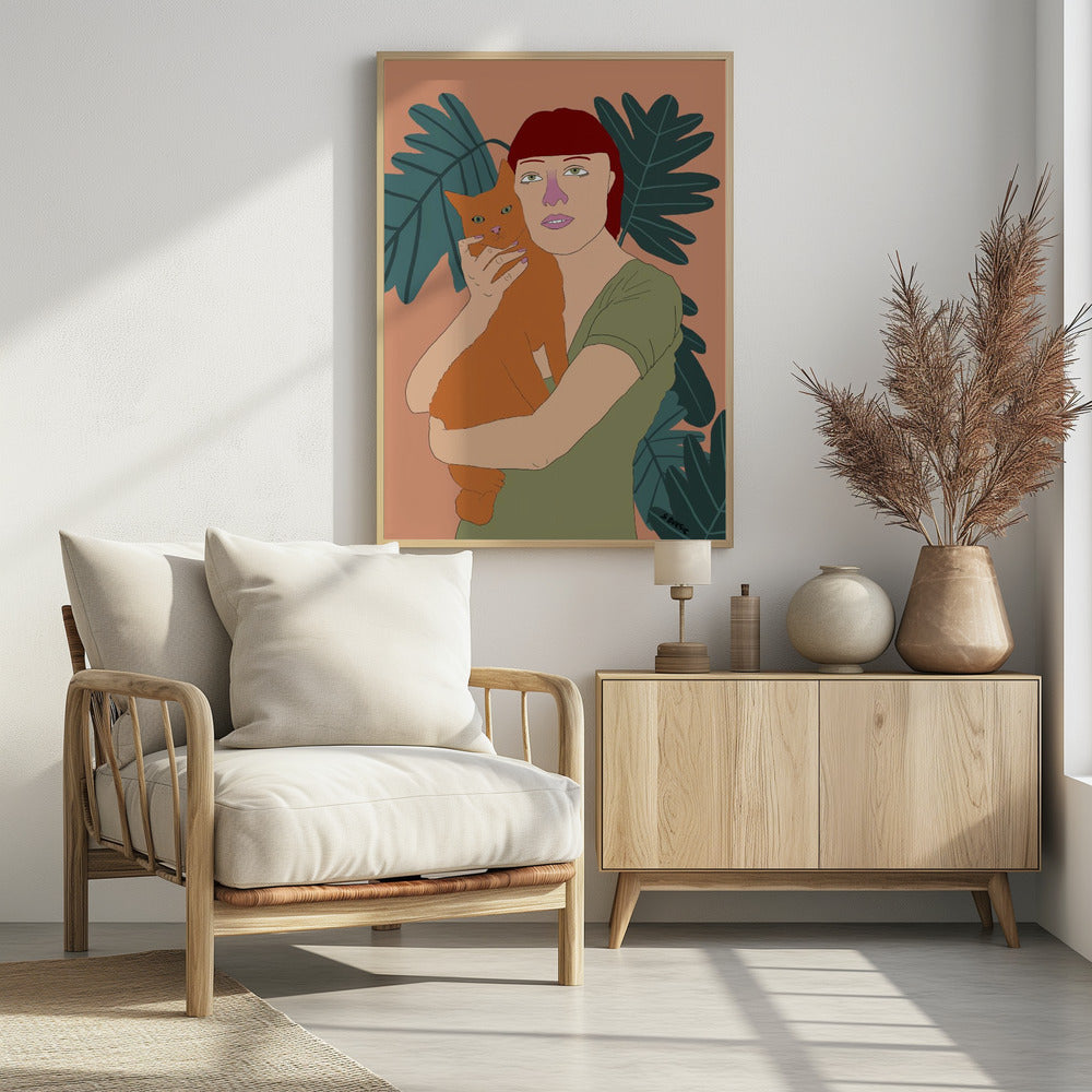 Cat lady | Poster