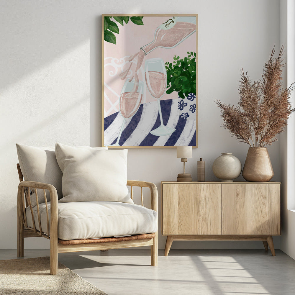 Mousserende rosé | Poster