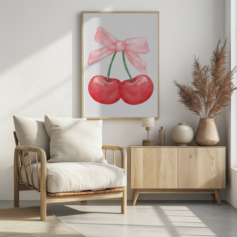 Rode kersen | Poster